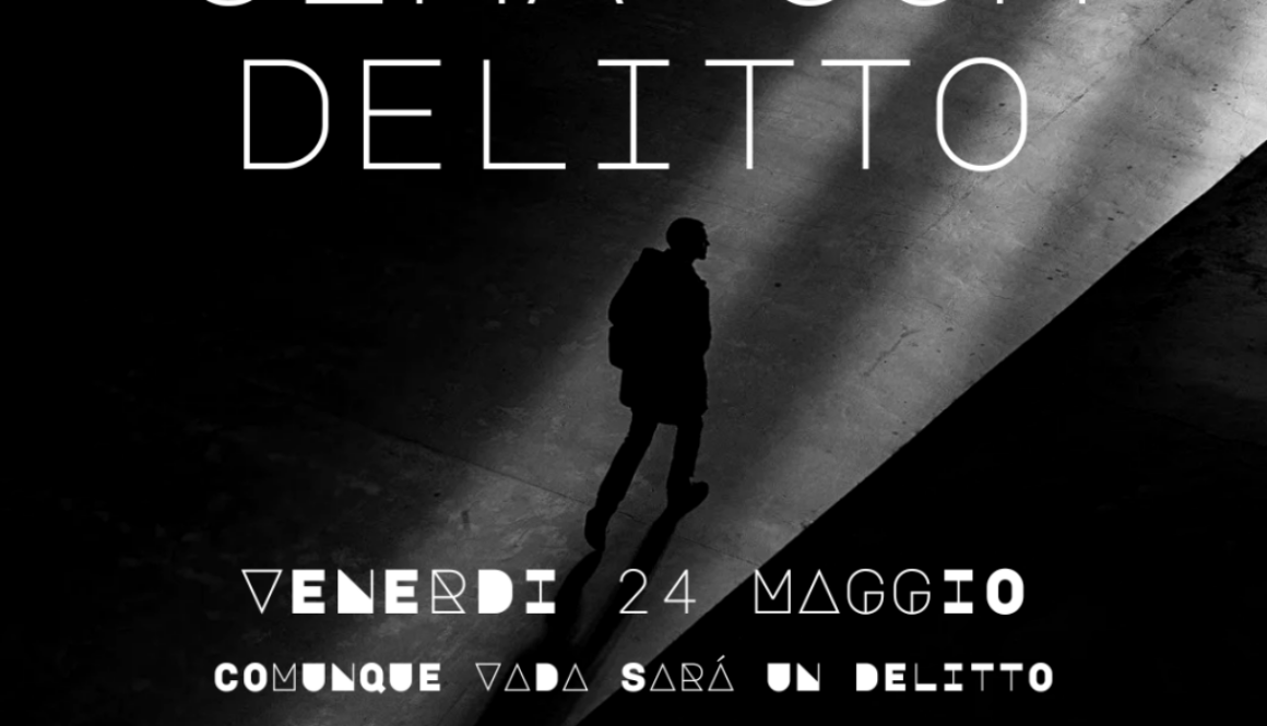 cena con delitto 24 maggio