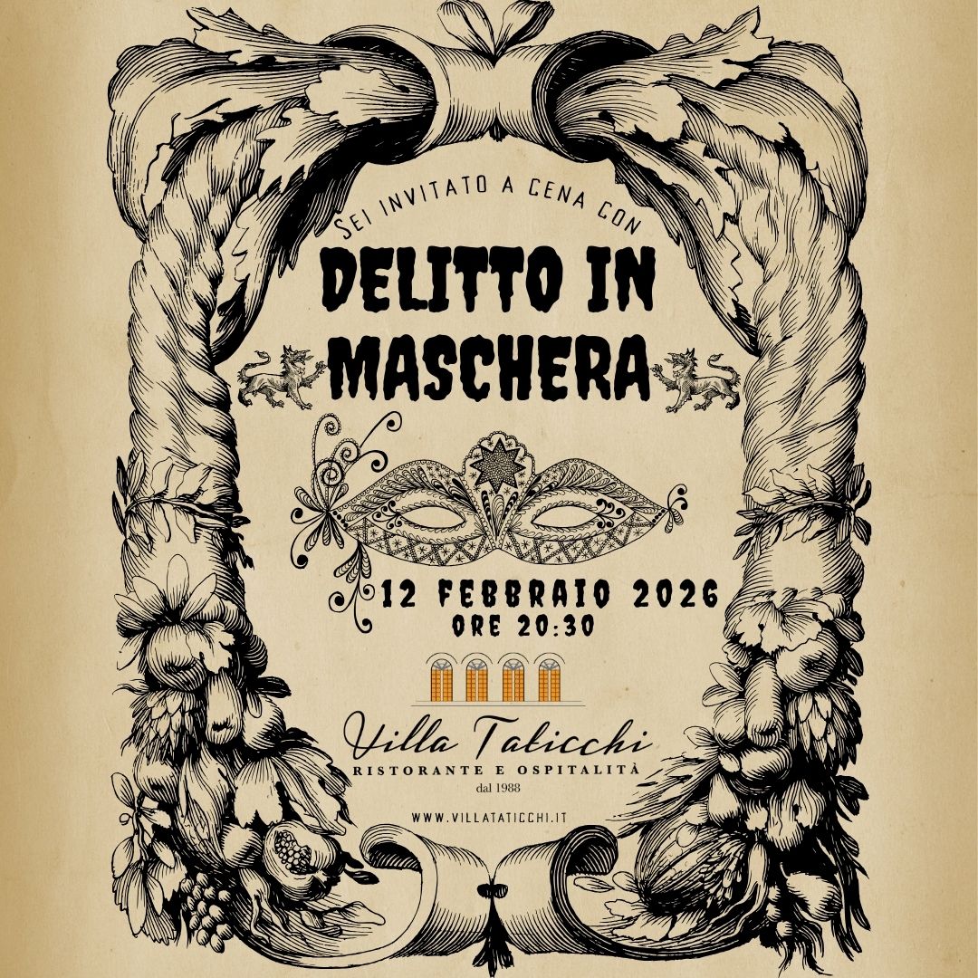 cena con delitto in umbria a carnevale