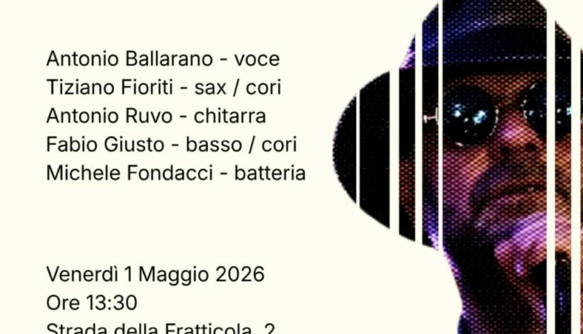 concerto 1 maggio ballarano band