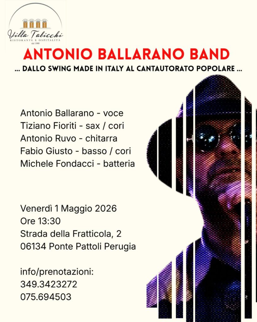 concerto 1 maggio ballarano band